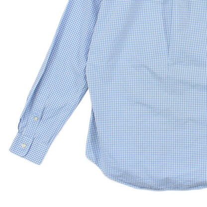 Mens Check Shirt Custom Fit Long Sleeve