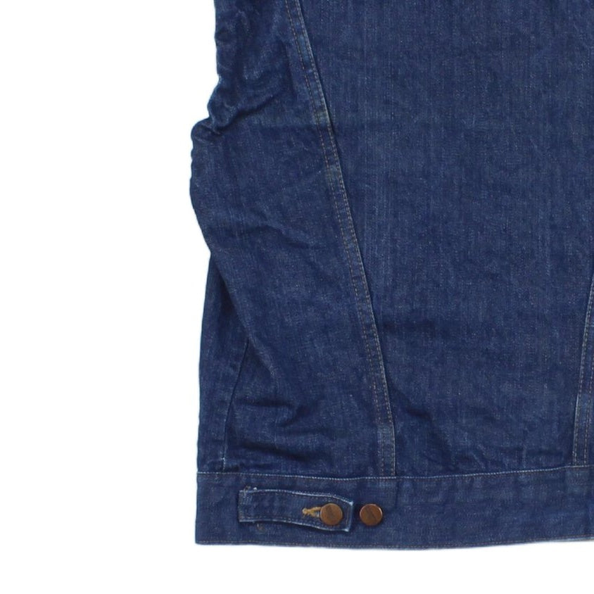 Mens Denim Vest Jacket Sleeveless