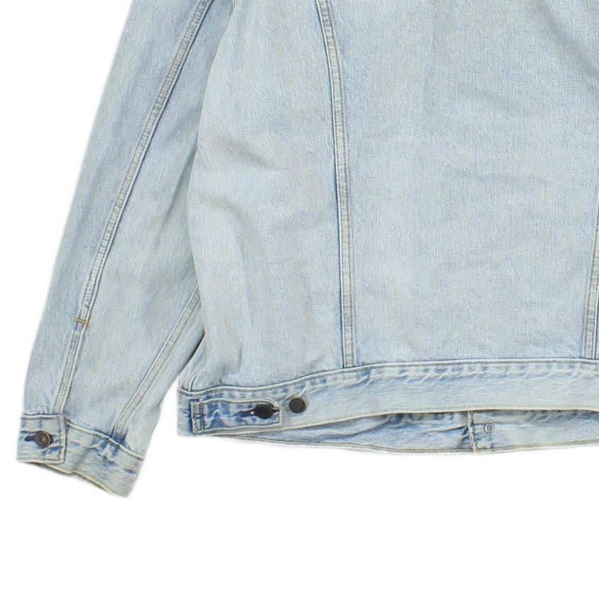 Mens Denim Jacket Trucker Cotton