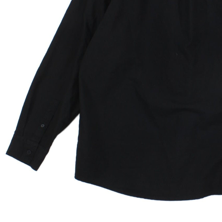 Mens Shirt Button Up Long Sleeve Relaxed