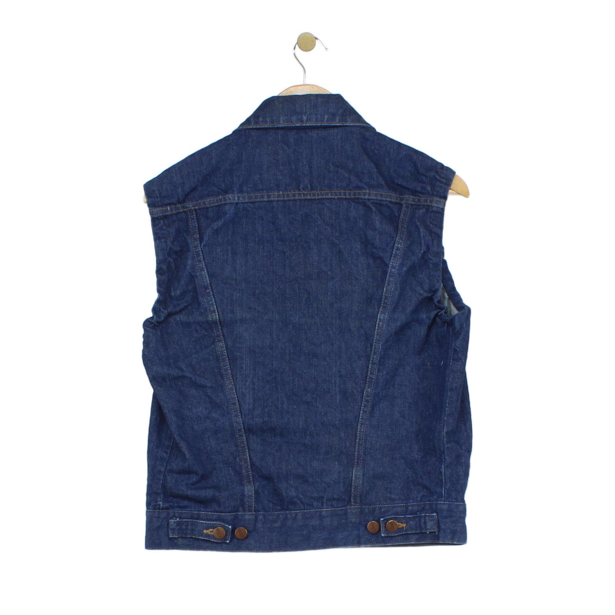 Mens Denim Vest Jacket Sleeveless