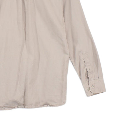 Mens Workwear Shirt Long Sleeve Button Up Safari