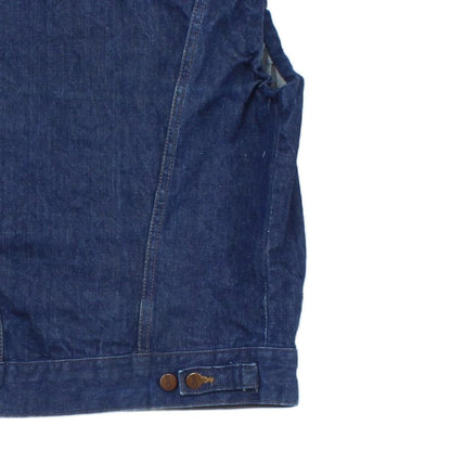 Mens Denim Vest Jacket Sleeveless