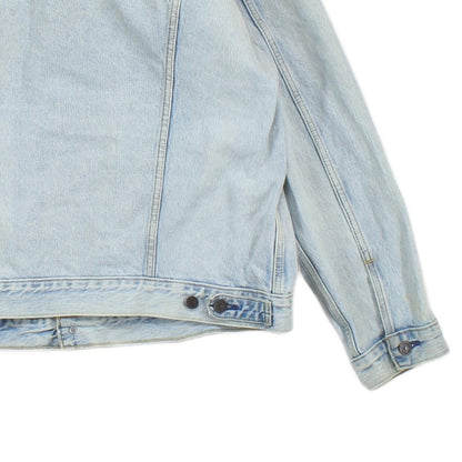 Mens Denim Jacket Trucker Cotton