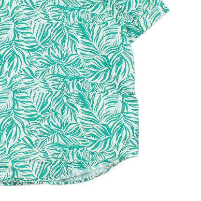 Mens Patterned Shirt Tropical Button Down