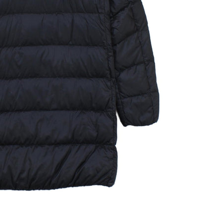 Womens Quilted Coat Down Puffer Full Zip High Neck