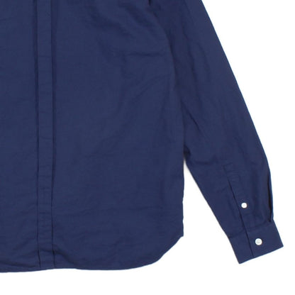 Mens Oxford Shirt Button Up Long Sleeve Cotton