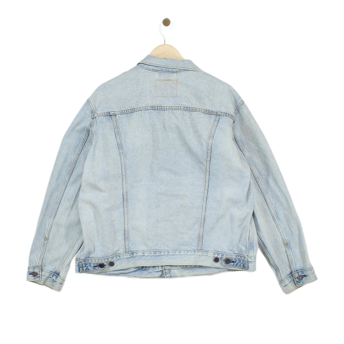 Mens Denim Jacket Trucker Cotton