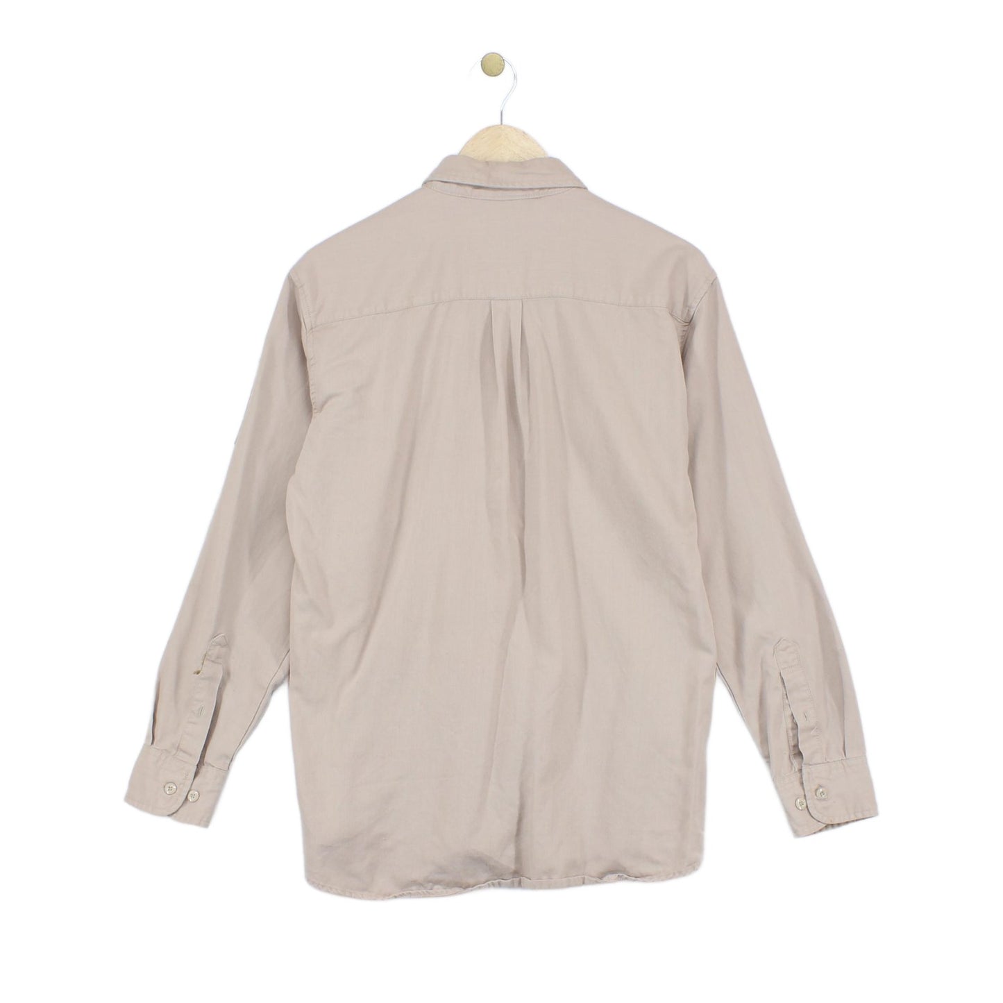 Mens Workwear Shirt Long Sleeve Button Up Safari