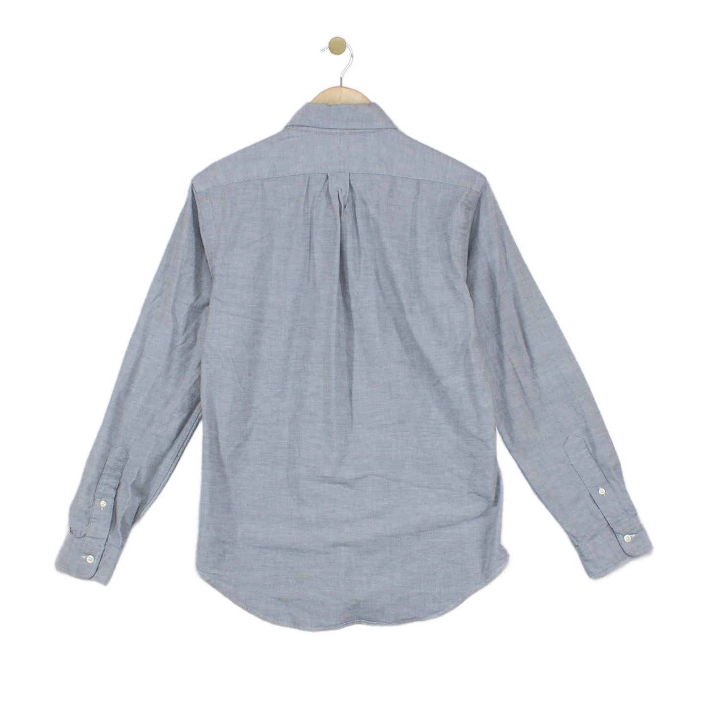 Mens Shirt Stretch Slim Fit Oxford Button Down