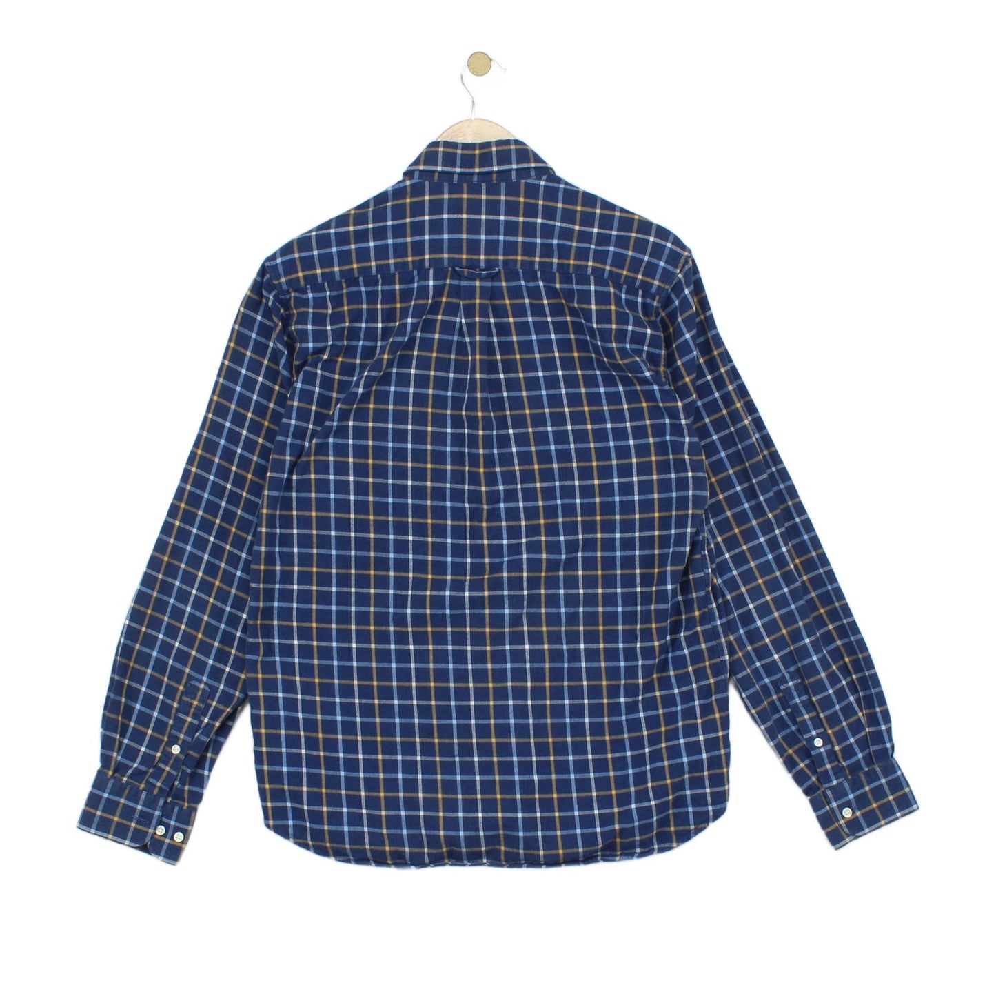 Mens Plaid Shirt Long Sleeve Check