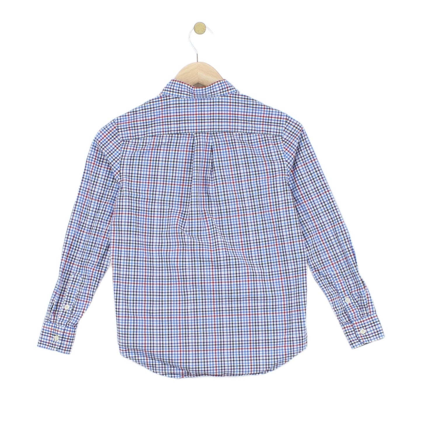 Boys Check Shirt Long Sleeve Classic