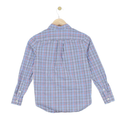 Boys Check Shirt Long Sleeve Classic