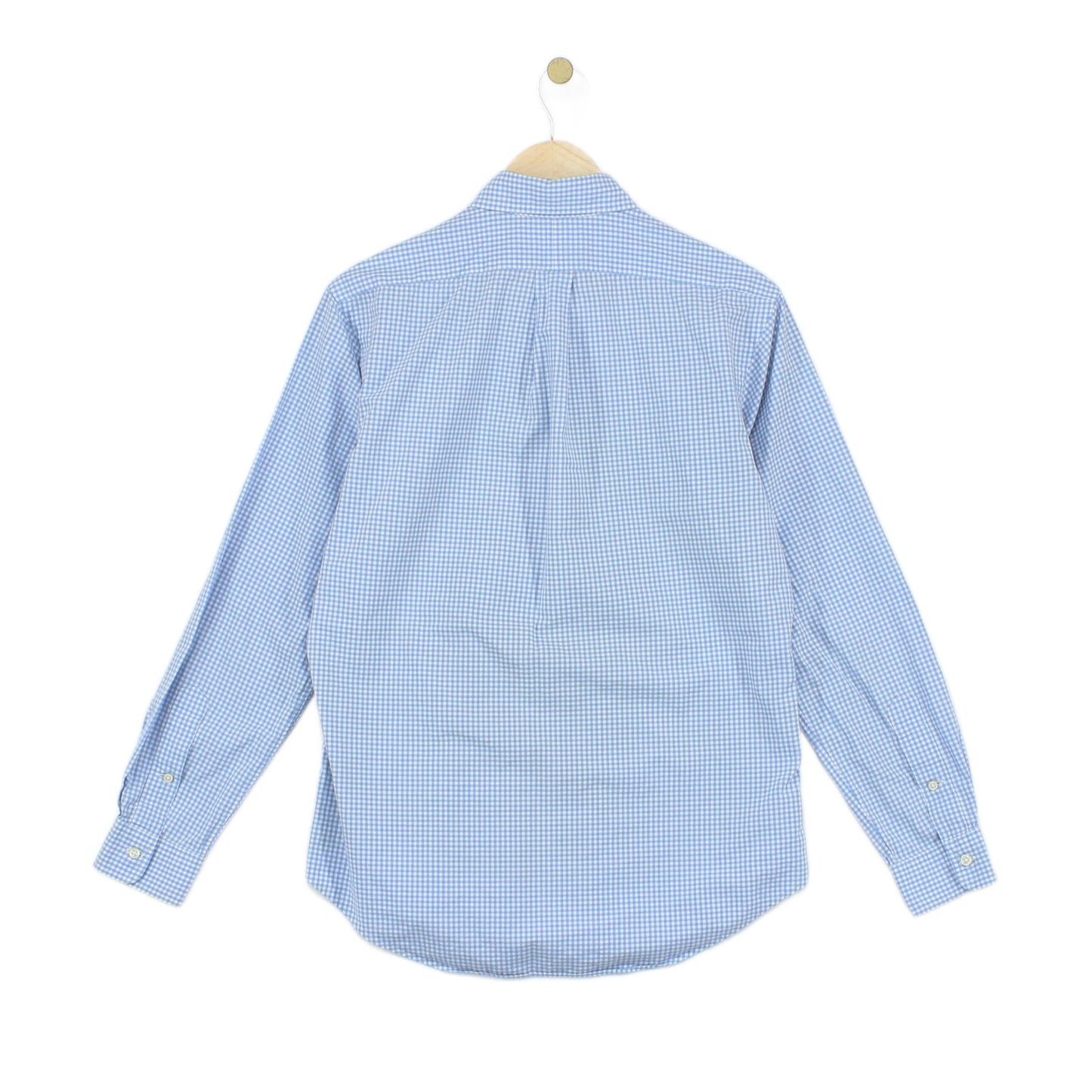 Mens Check Shirt Custom Fit Long Sleeve
