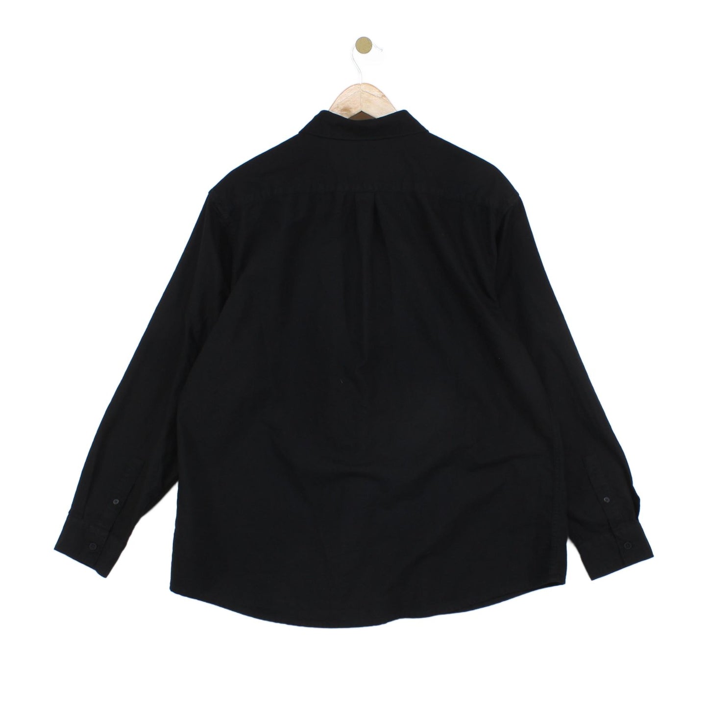 Mens Shirt Button Up Long Sleeve Relaxed