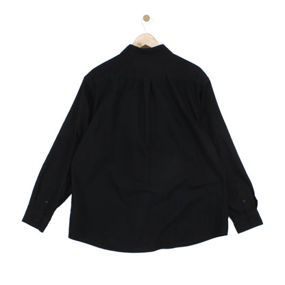 Mens Shirt Button Up Long Sleeve Relaxed