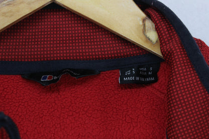Mens Fleece Jacket Outdoor Hiking Zip