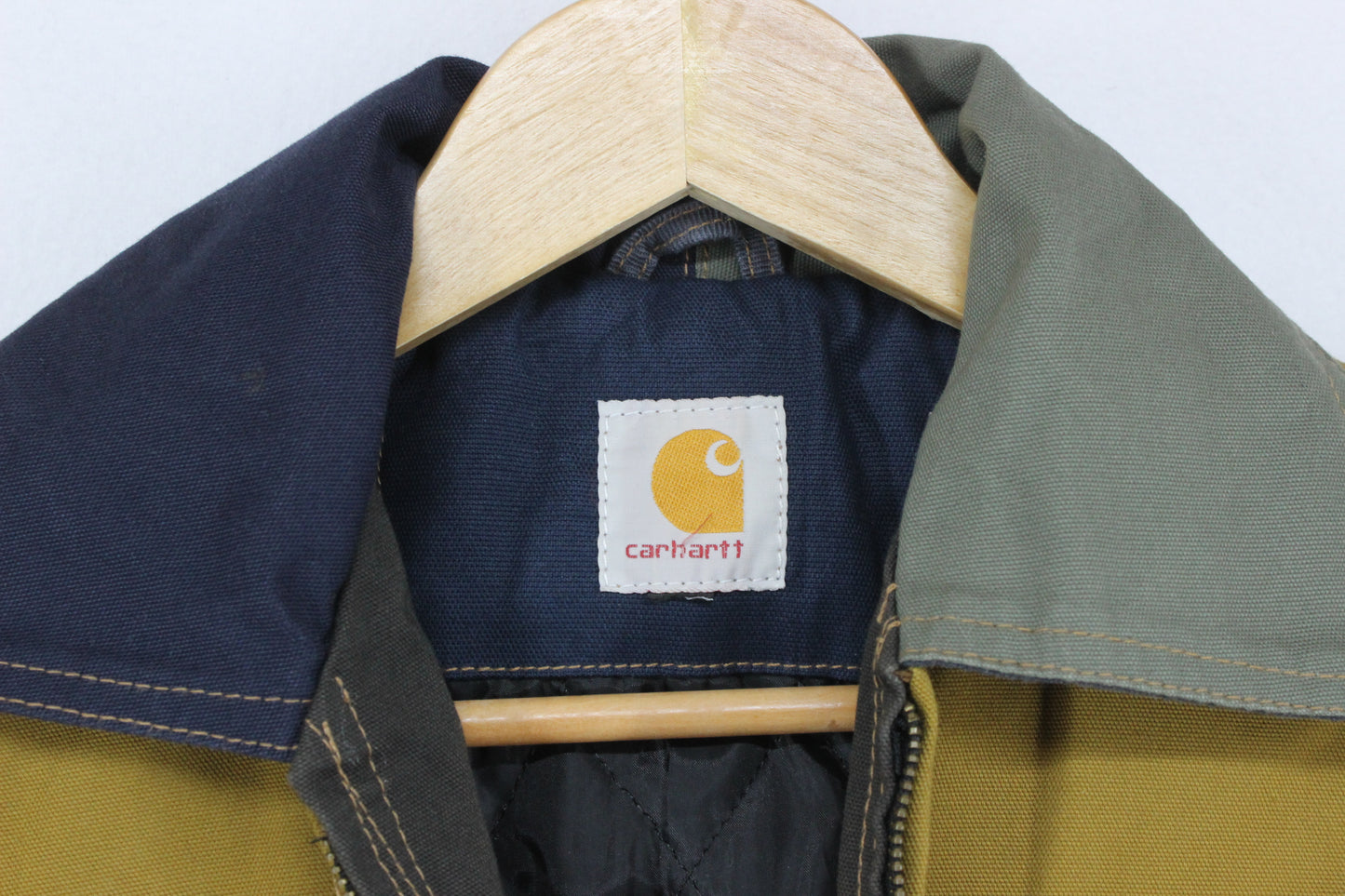 Mens Reworked Jacket Patchwork Workwear