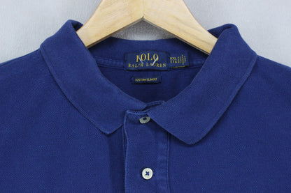 Mens Polo Shirt Slim Fit Short Sleeve