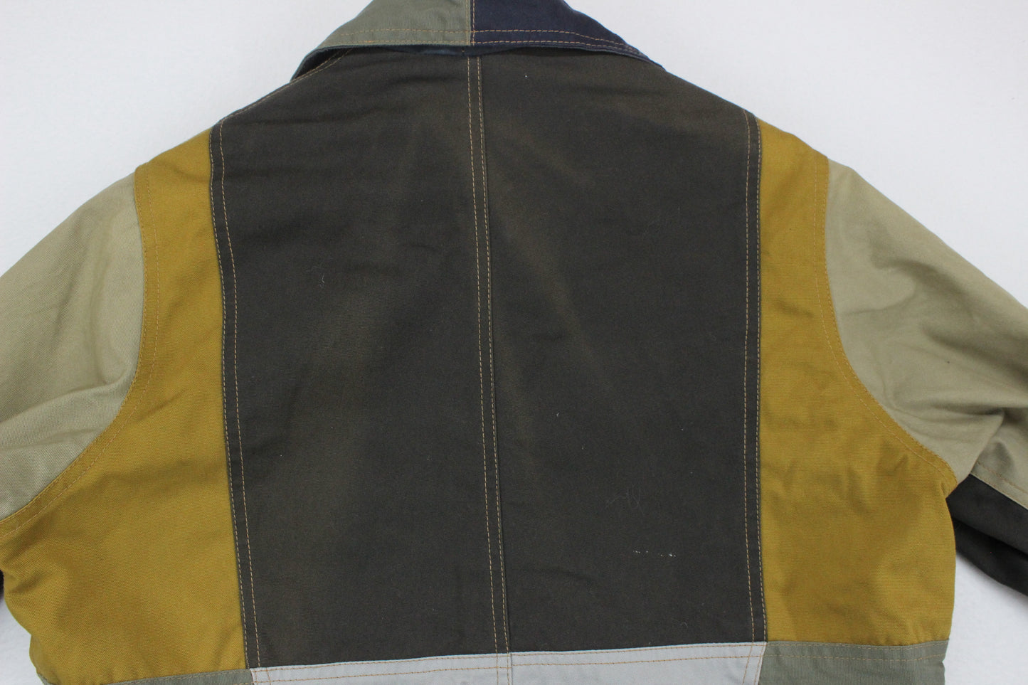 Mens Reworked Jacket Patchwork Workwear