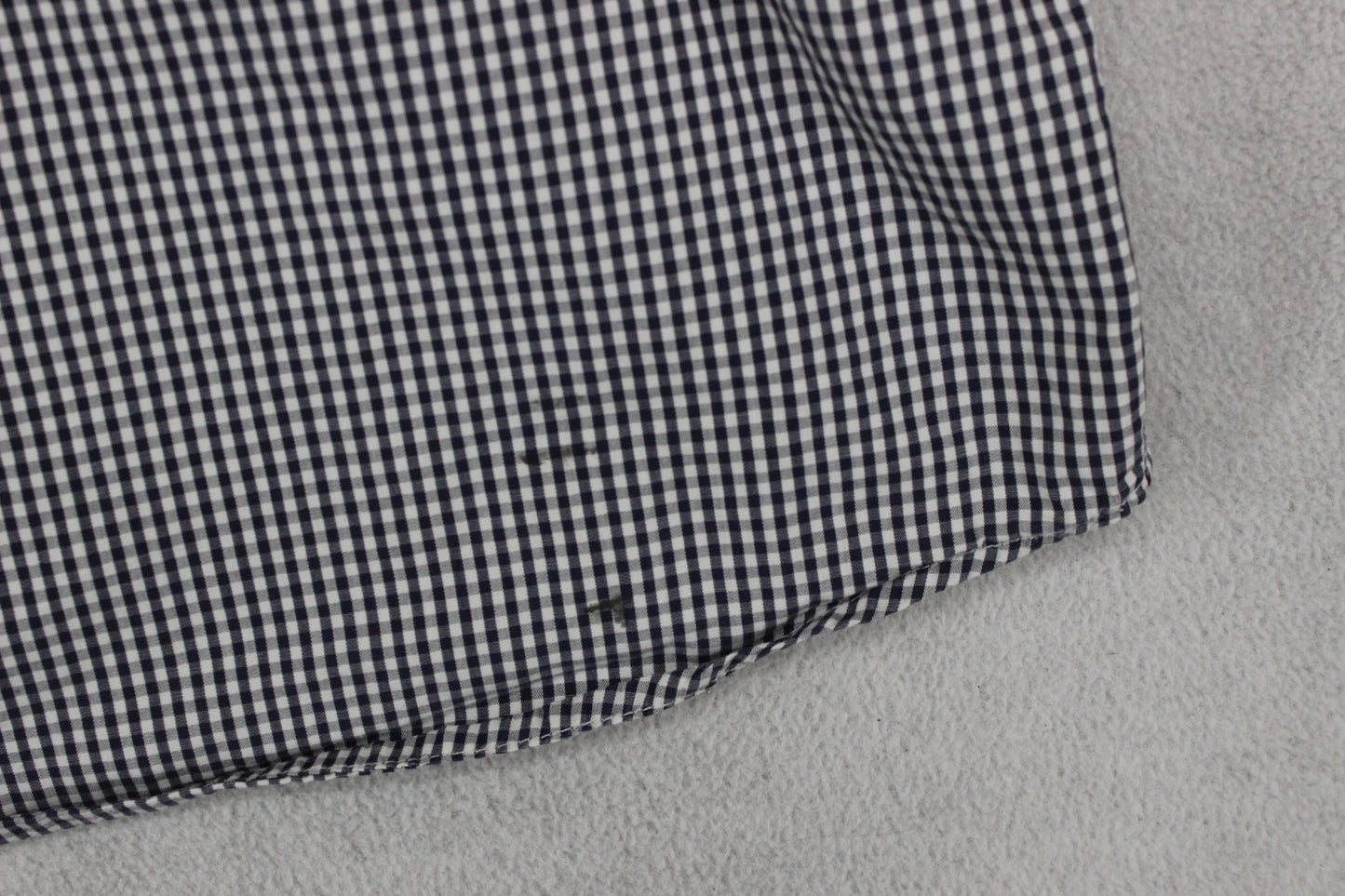 Mens Check Shirt Short Sleeve Button Down