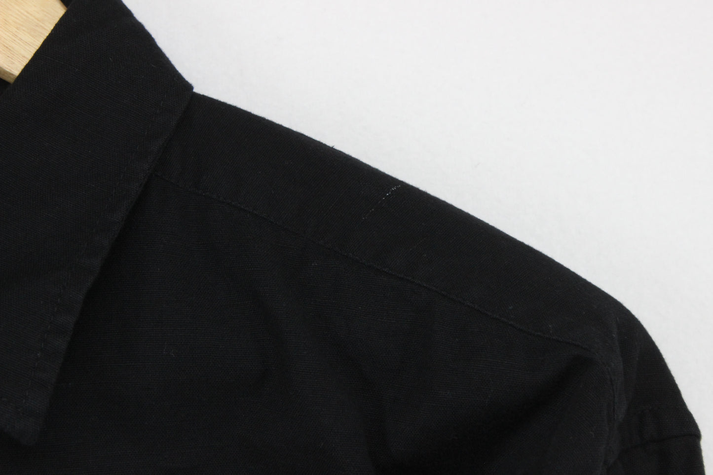 Mens Shirt Button Up Logo Long Sleeve