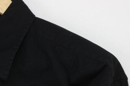 Mens Shirt Button Up Logo Long Sleeve