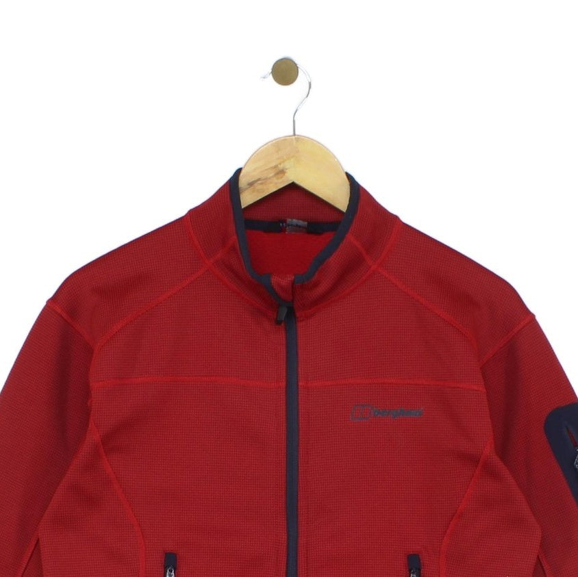 Mens Fleece Jacket Outdoor Hiking Zip