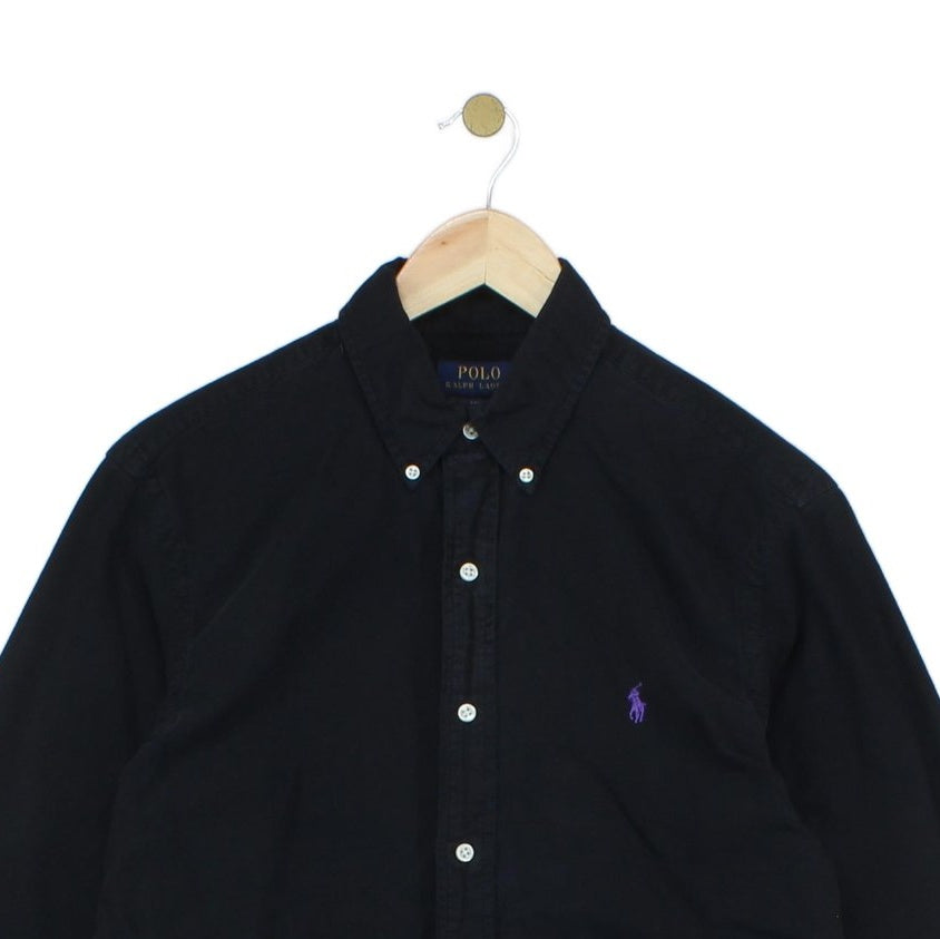 Mens Shirt Slim Fit Button Down Long Sleeve Cotton
