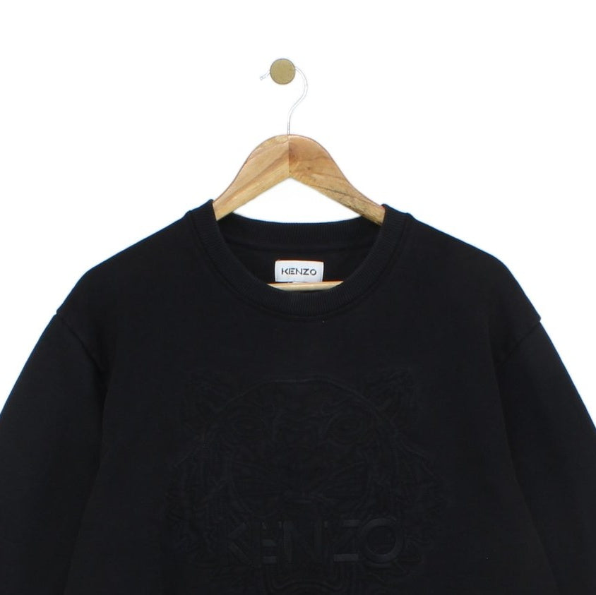 Mens Sweatshirt Made In Portugal Embroidered Crew Neck