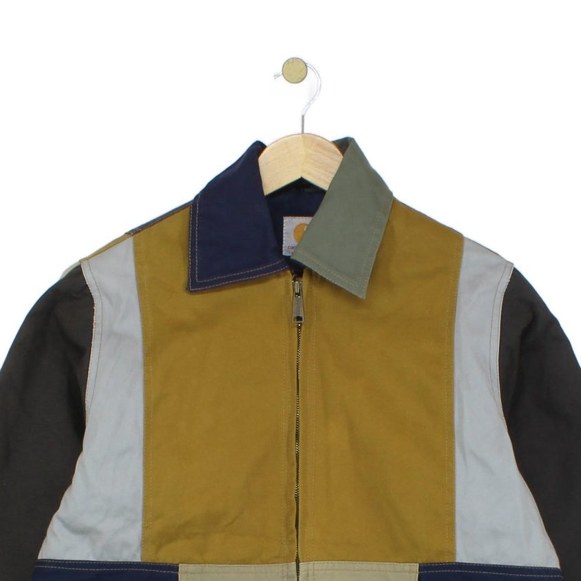 Mens Reworked Jacket Patchwork Workwear