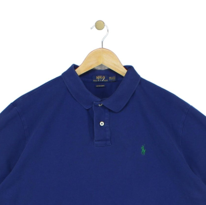 Mens Polo Shirt Slim Fit Short Sleeve