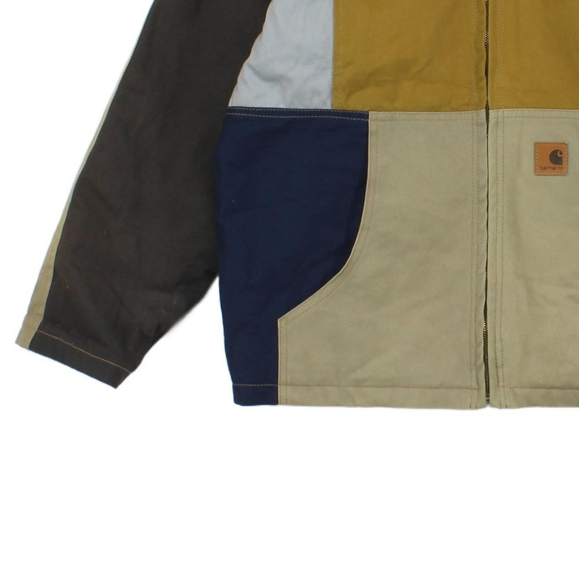 Mens Reworked Jacket Patchwork Workwear