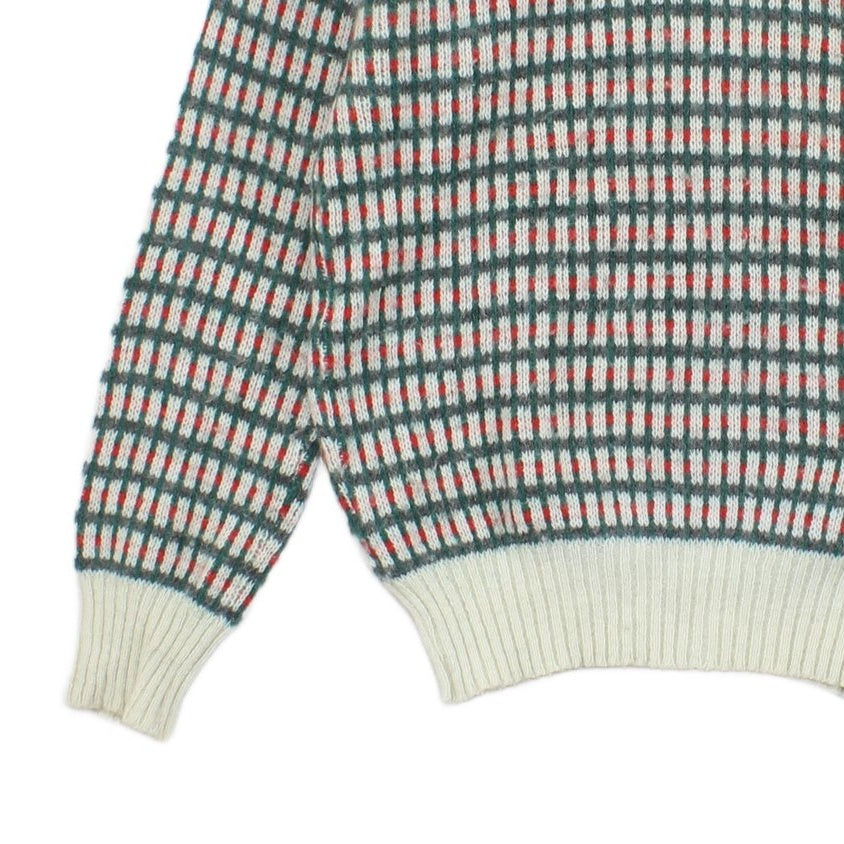 Mens Nordic Jumper Crew Neck Striped