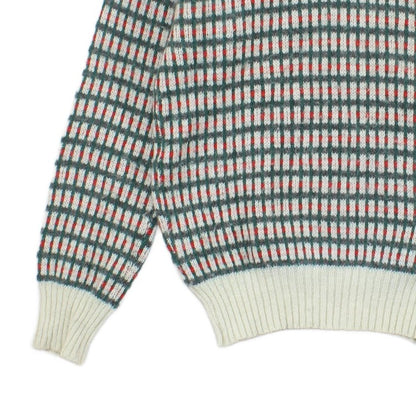 Mens Nordic Jumper Crew Neck Striped