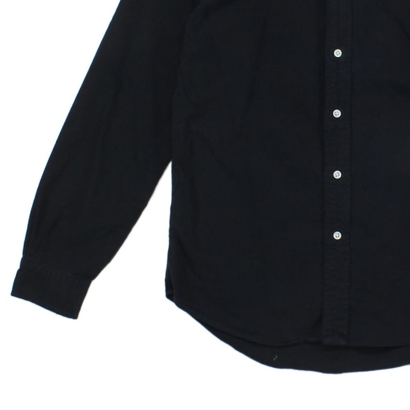 Mens Shirt Slim Fit Button Down Long Sleeve Cotton