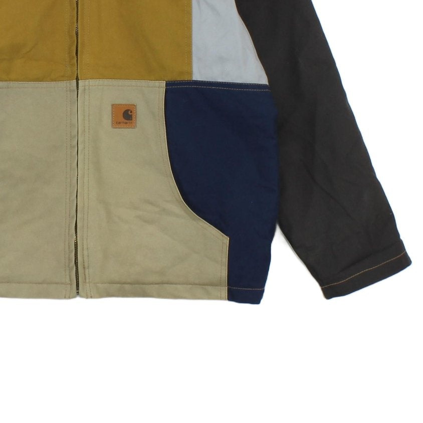 Mens Reworked Jacket Patchwork Workwear