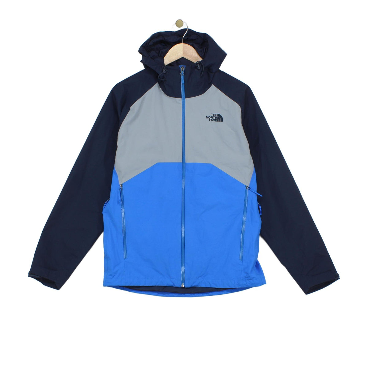 Mens Dryvent Waterproof Jacket Hooded Full Zip Outdoor