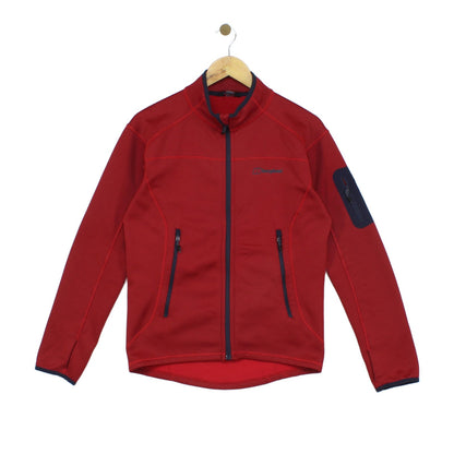 Mens Fleece Jacket Outdoor Hiking Zip