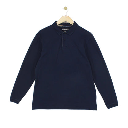 Mens Polo Shirt Made In Portugal Long Sleeve