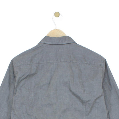 Mens Shirt Stretch Long Sleeve Button Up