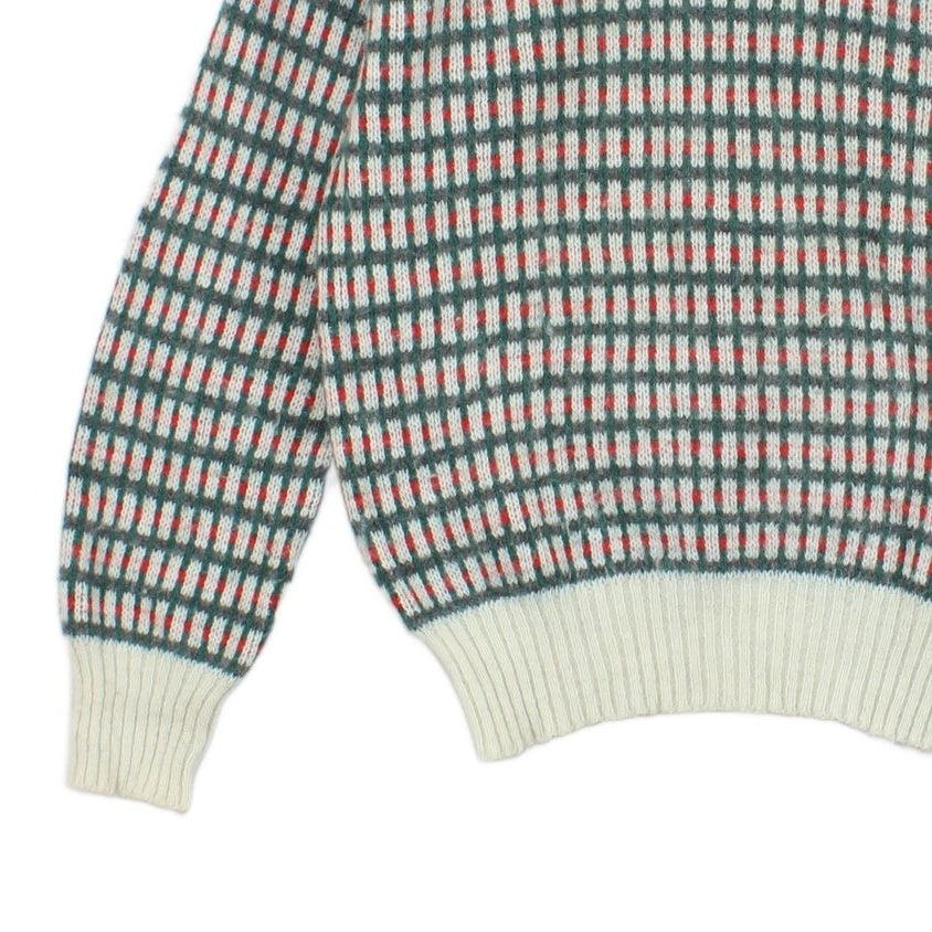 Mens Nordic Jumper Crew Neck Striped