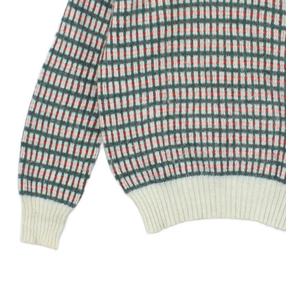 Mens Nordic Jumper Crew Neck Striped