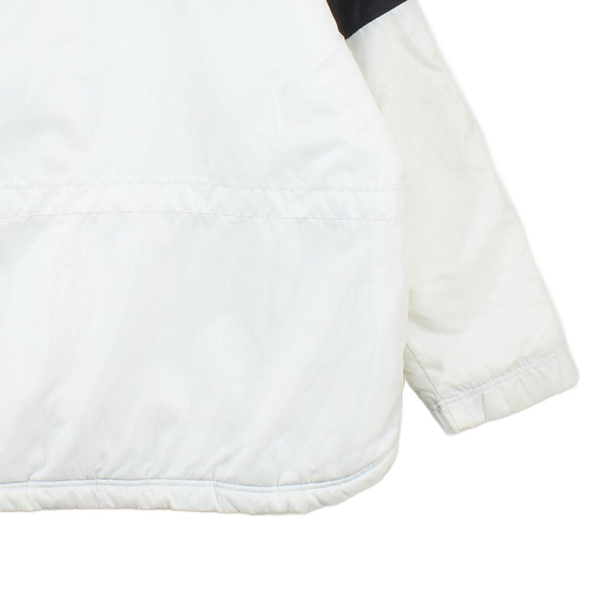 Mens Spell Out Quilted Jacket Full Zip