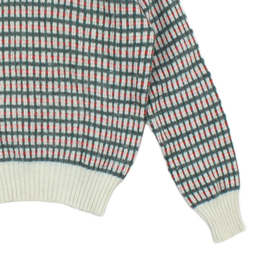 Mens Nordic Jumper Crew Neck Striped