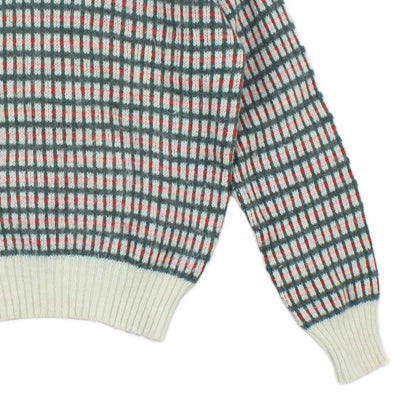 Mens Nordic Jumper Crew Neck Striped