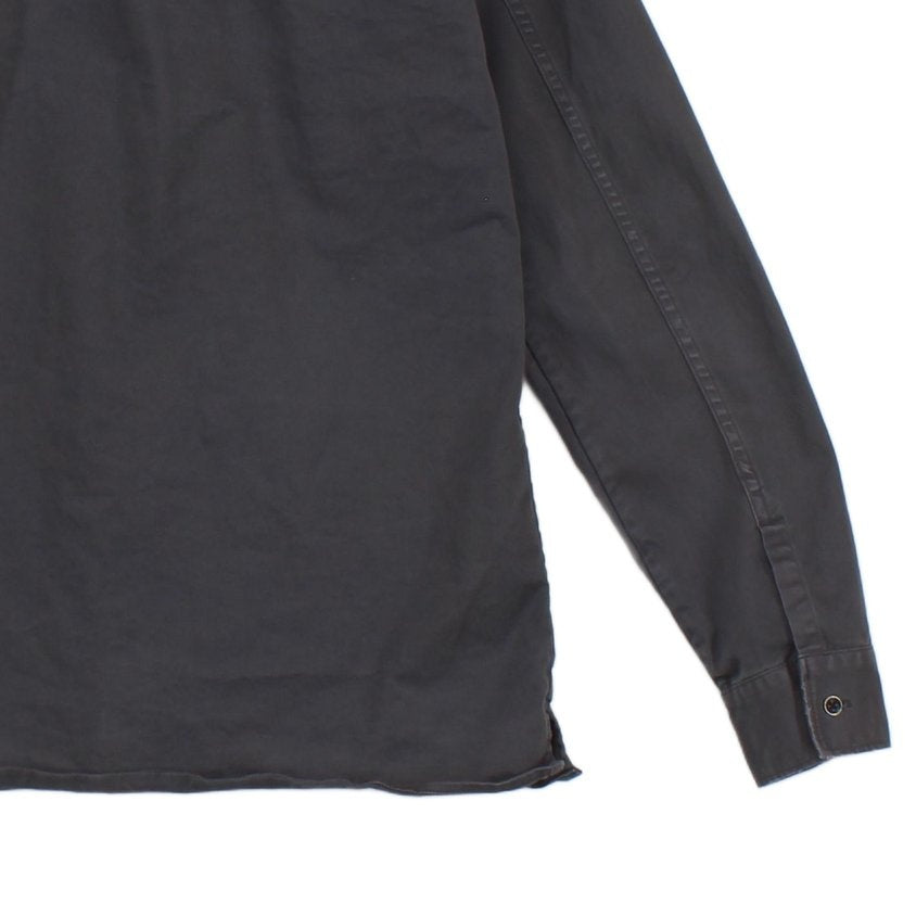 Mens Shirt Long Sleeve Button Up Distressed