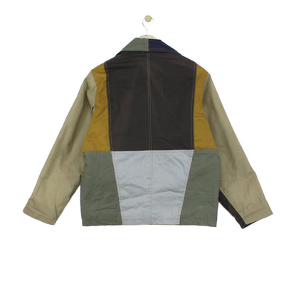 Mens Reworked Jacket Patchwork Workwear