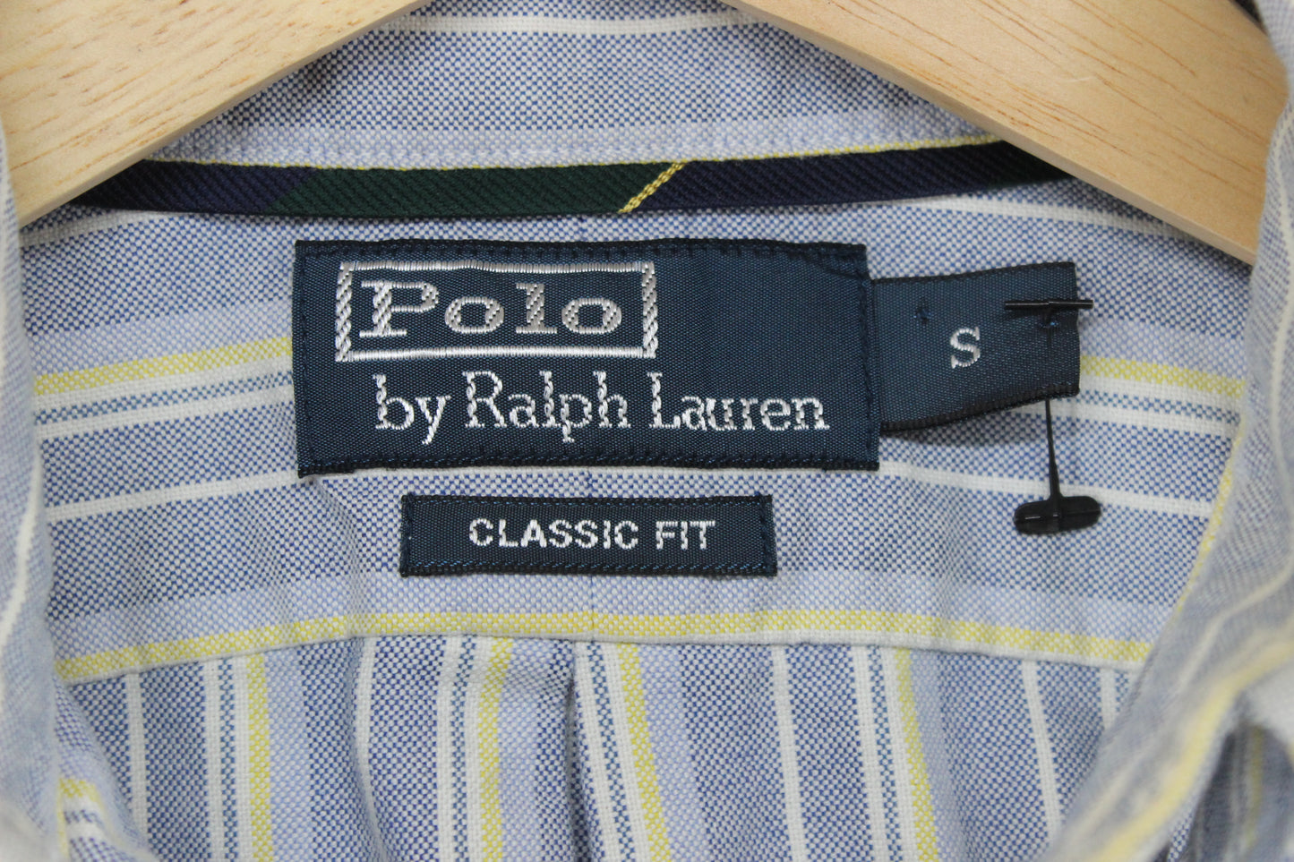 Mens Striped Shirt Classic Button Up