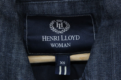 Womens Denim Jacket Double Breasted Tailored Fit